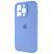 Silicone case Full camera iPhone 15 Pro sierra blue 32283 фото