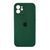 Silicone case Full camera iPhone 17 Air forest green 44850 фото