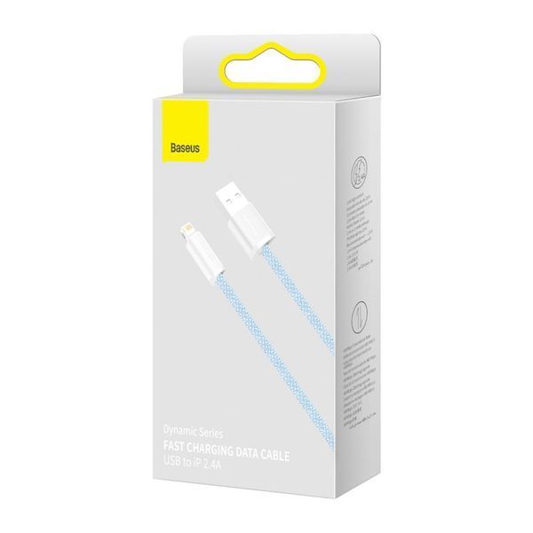 Кабель Baseus Dynamic Series Fast Charging Lightning 2.4A (1m) blue 11224 фото