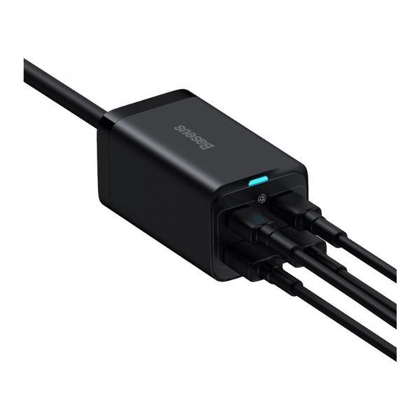 МЗП Baseus GaN3 Pro 100W (2 Type-C + 2 USB) black 26888 фото
