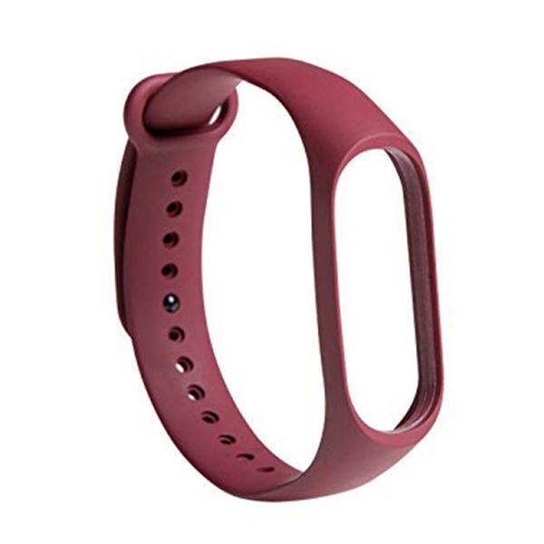 Ремінець Xiaomi Mi Band 5/6 marsala 22745 фото