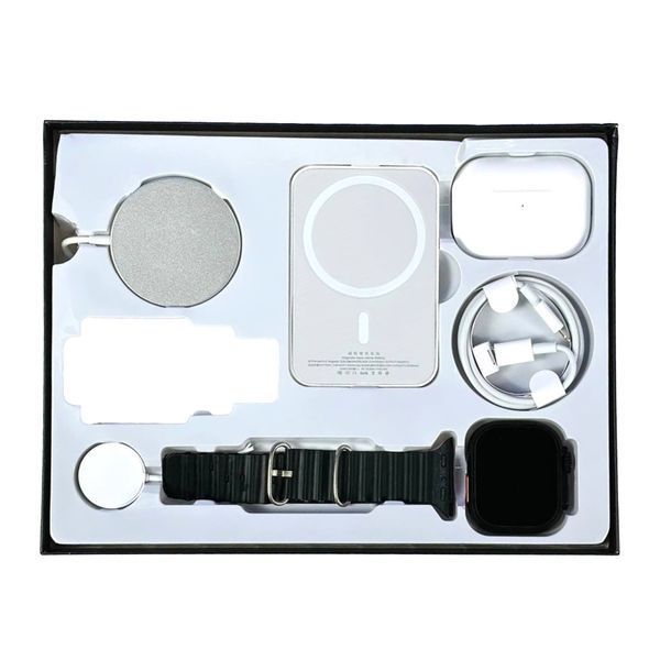 Смарт-годинник H17 Ultra 2 Megabox 5 in 1 black 41244 фото