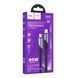 Cable Hoco Type-C to Type-C U119 60W/3A 1.2m black 34361 фото 3