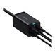 МЗП Baseus GaN3 Pro 100W (2 Type-C + 2 USB) black 26888 фото 2