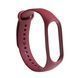 Ремінець Xiaomi Mi Band 5/6 marsala 22745 фото 2