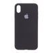 Silicone case Full iPhone Xs Max black 04535 фото