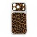 Силікон iPhone 17 Leopard Look brown 48698 фото