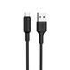 USB Cable Hoco micro usb X25 2.4A 1m black 19172 фото 1