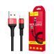 USB Cable Hoco micro usb X26 2.A 1m black-red 19961 фото 2