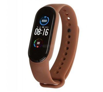 Ремінець Xiaomi Mi Band 5/6 brown 22568 фото