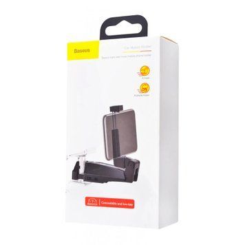 Автотримач Baseus Backseat Vehicle Phone Hook на підголівник black 47407 фото