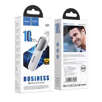 Bluetooth гарнітура Hoco E57 white 33633 фото