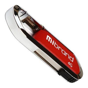 USB Flash 4 GB Wibrand Aligator Dark Red 23596 фото