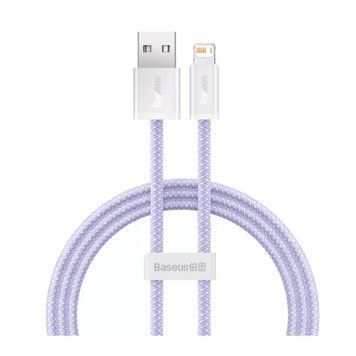 Кабель Baseus Dynamic Series Fast Charging Lightning 2.4A (1m) purple 11237 фото