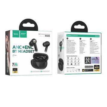 Навушники AirPods Pro 2 Hoco EQ26 black 20553 фото