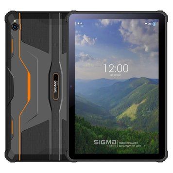 Планшет Sigma Tab A1025 X-TREME 4/64 Black-Orange 4G 06503 фото
