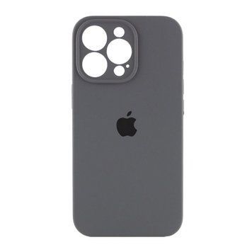 Silicone case Full iPhone 14 Plus dark grey 49662 фото
