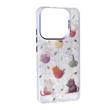 Силікон Samsung A16/A165 2024 Soft Milky Cat with threads 43939 фото