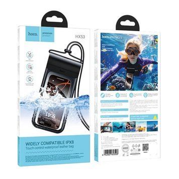 Водонепроникний чохол Hoco HX53 до 7`` black 44475 фото