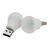 USB LED Лампа XO кругла 29617 фото