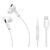 Навушники Bluetooth WUW R-125 EarPods lighting білі 31715 фото