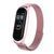 Ремінець Xiaomi Mi Band 3/4 Milanese Loop magnet pink 30896 фото