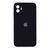 Silicone case Full square close camera iPhone 11 black 27609 фото