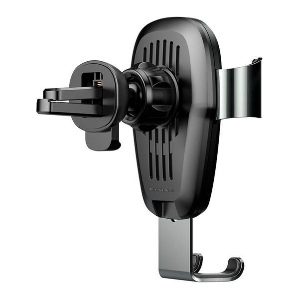 Автотримач з бездротовою зарядкою Baseus Metal Holder Air Outlet Tarnish 44979 фото