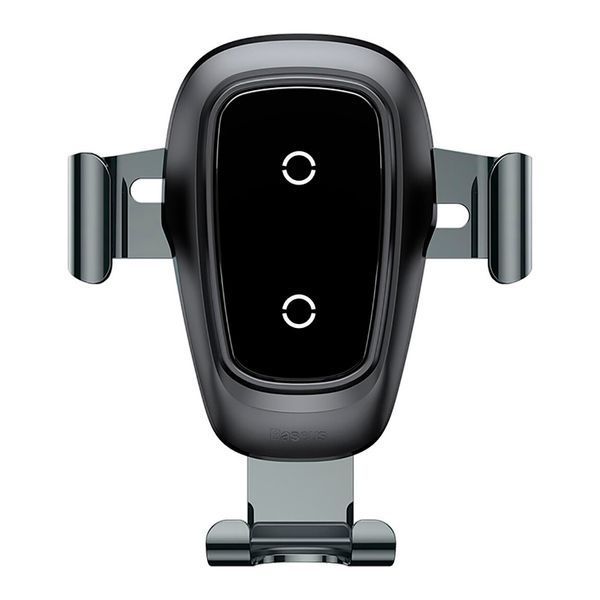 Автотримач з бездротовою зарядкою Baseus Metal Holder Air Outlet Tarnish 44979 фото