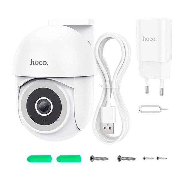 Камера вулична Hoco D2 white 47048 фото