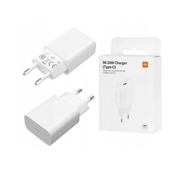 МЗП Xiaomi 20W Charger USB-C (BHR4927GL) білий UA 27813 фото