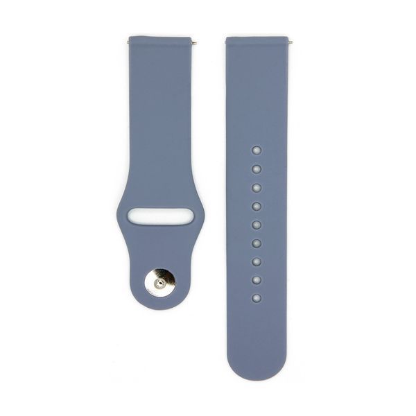 Універсальний ремінець 20mm silicone lavender grey 06587 фото