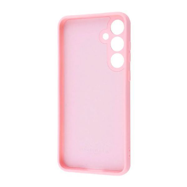 Silicone cover wave Samsung S26 pink sand 47512 фото