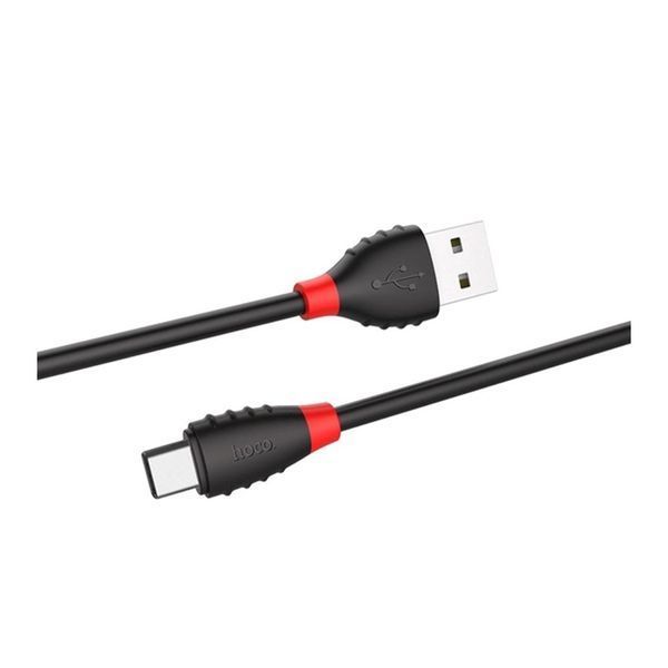 USB Cable Hoco Micro usb X27 2.4A 1.2m black 19920 фото