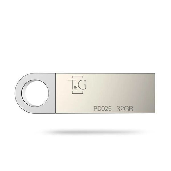 USB Flash 32 GB T&G 026 Silver 32105 фото