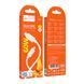 Cable Hoco Type-C to Type-C X122 60W/3A 1m white 44113 фото 1