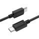 Cable Hoco Type-C to Type-C X73 60W/3A 1m black 34362 фото 3