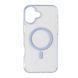 Cилікон iPhone 14 Pro MagSafe Ice Crystal Beyer blue 12708 фото 1