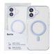 Cилікон iPhone 14 Pro MagSafe Ice Crystal Beyer blue 12708 фото 2