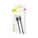 USB Cable Baseus Cafule Type-C 3A (0.5m) gray/black 05701 фото 1