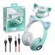 Навушники Big Bluetooth STN-28 Cat м`ятні 33628 фото 2