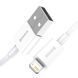 USB Cable Baseus Superior Series Fast Charging Lightning 2.4A (2m) white 18871 фото 3