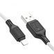 USB Cable Hoco Lightning X90 2.4A 1m white 33607 фото 4