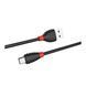 USB Cable Hoco Micro usb X27 2.4A 1.2m black 19920 фото 2