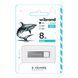 USB Flash 8 GB Wibrand Shark Silver 10008 фото 1